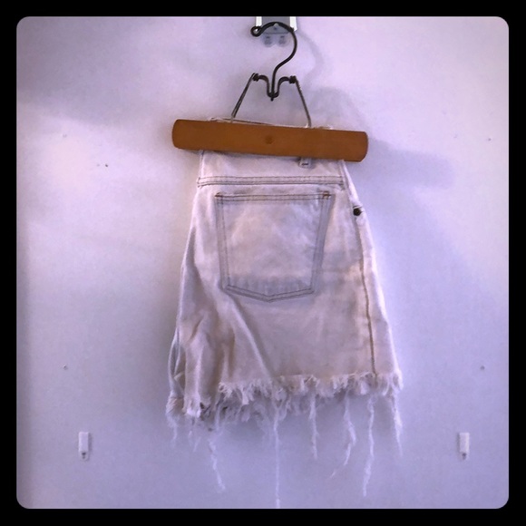 VTG Hunt Club high-waist denim shorts - Picture 5 of 5